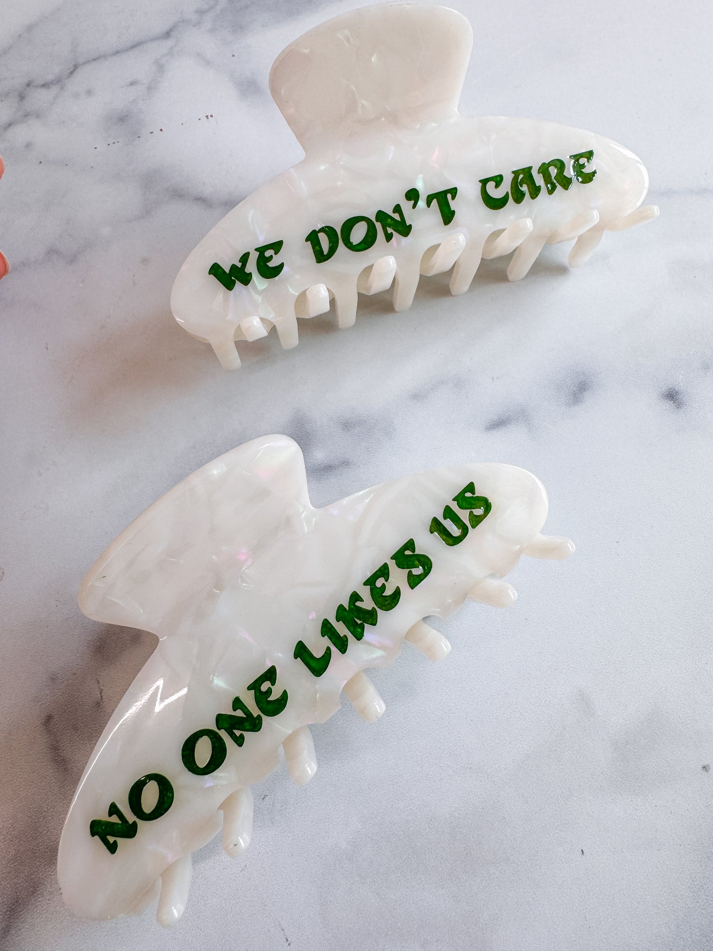 No One Likes Us Philly Claw Clip