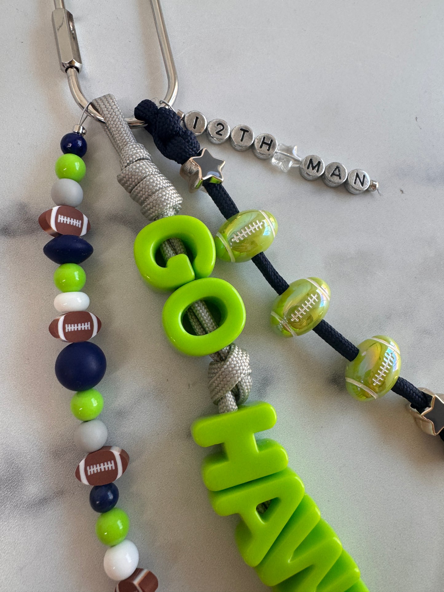 Seattle Sports Bag Charm