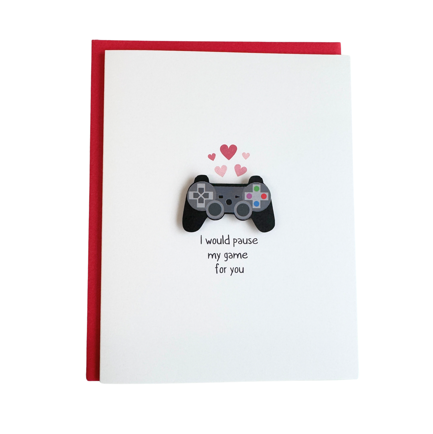 Gaming Love & Friendship Card | Handmade