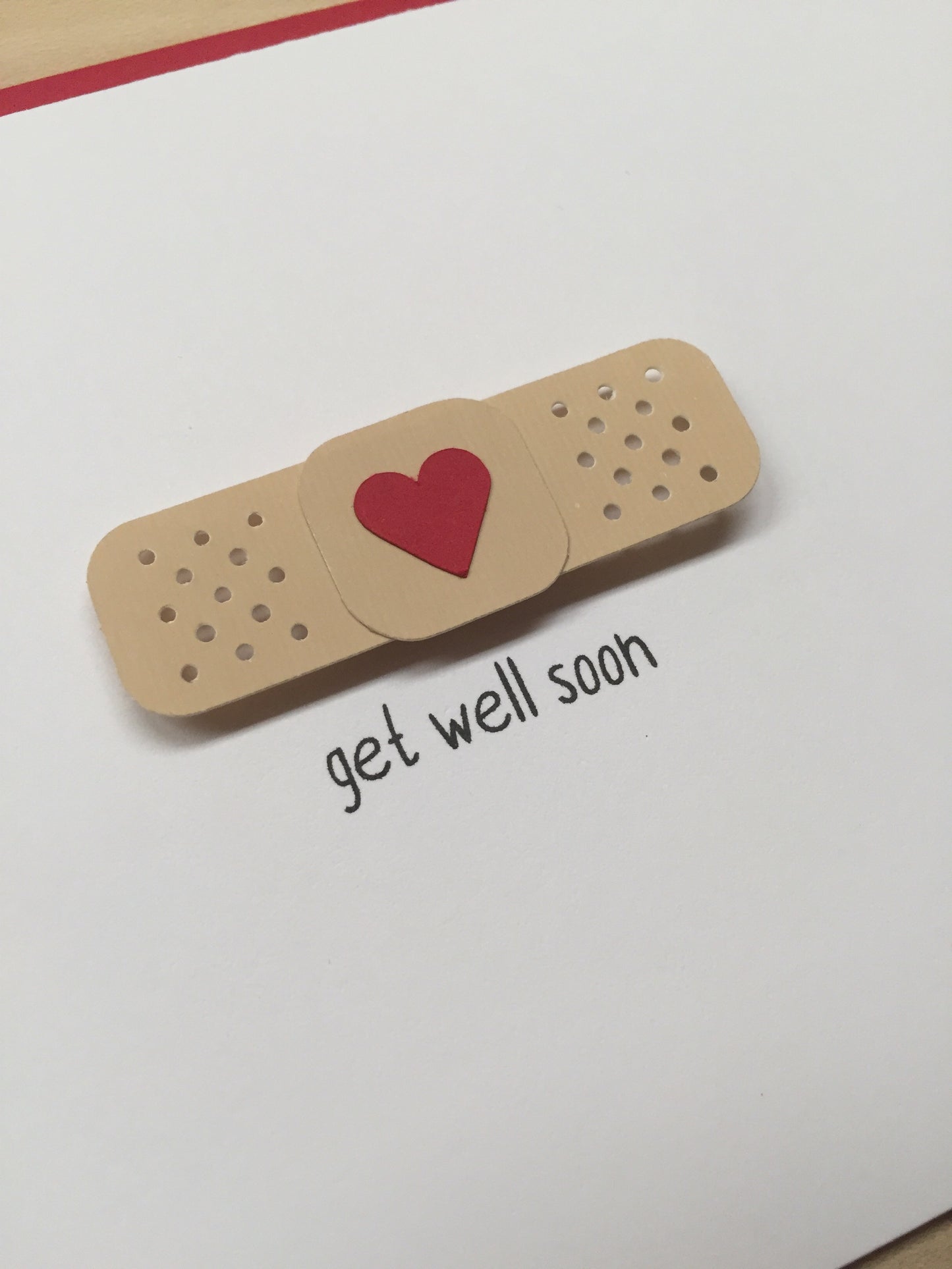 GET WELL SOON BANDAID