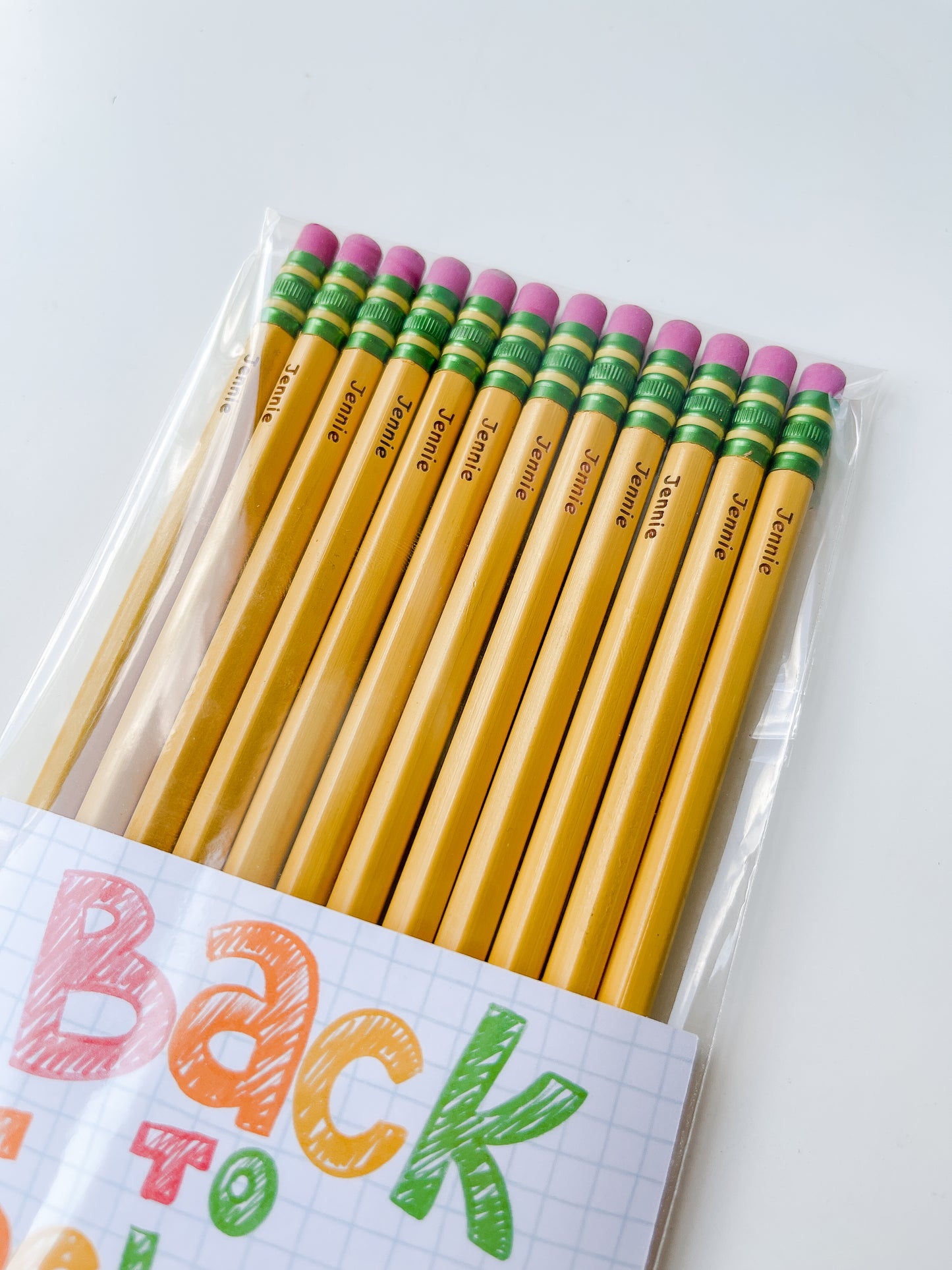 Personalized Name Pencil Pack