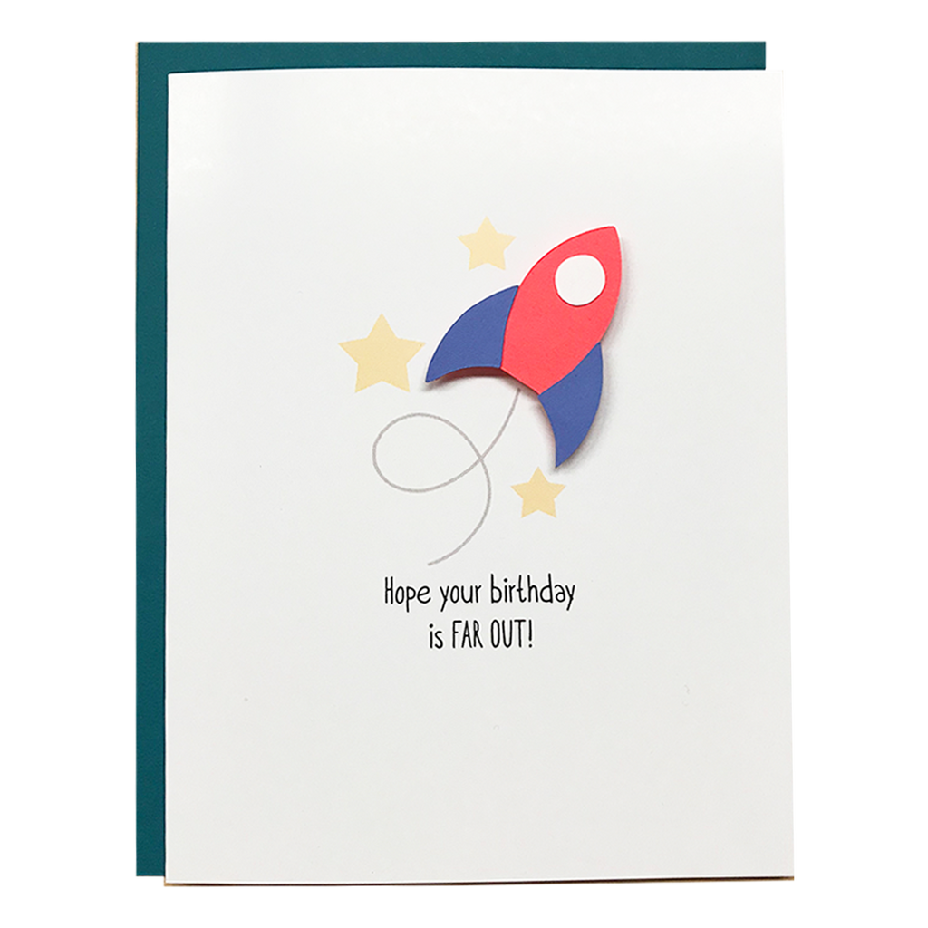 HOPE YOUR BIRTHDAY IS FAR OUT!