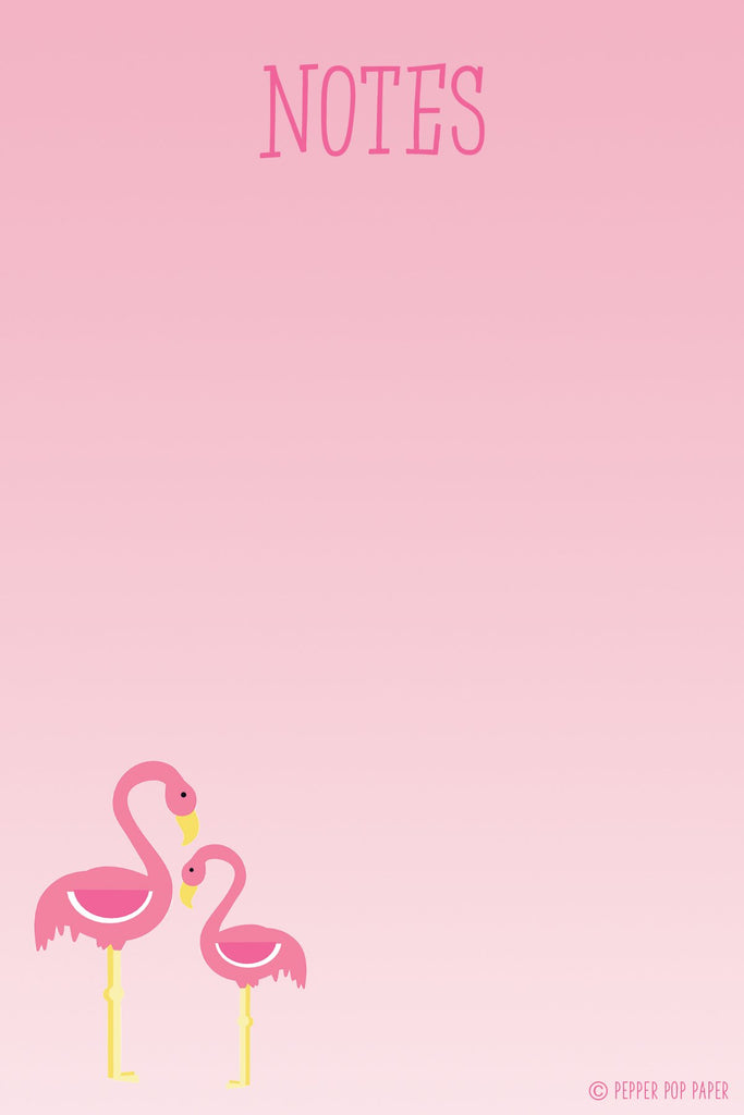FLAMINGOS | Notepad