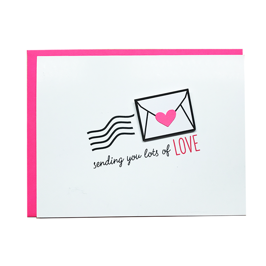 SENDING YOU LOTS OF LOVE