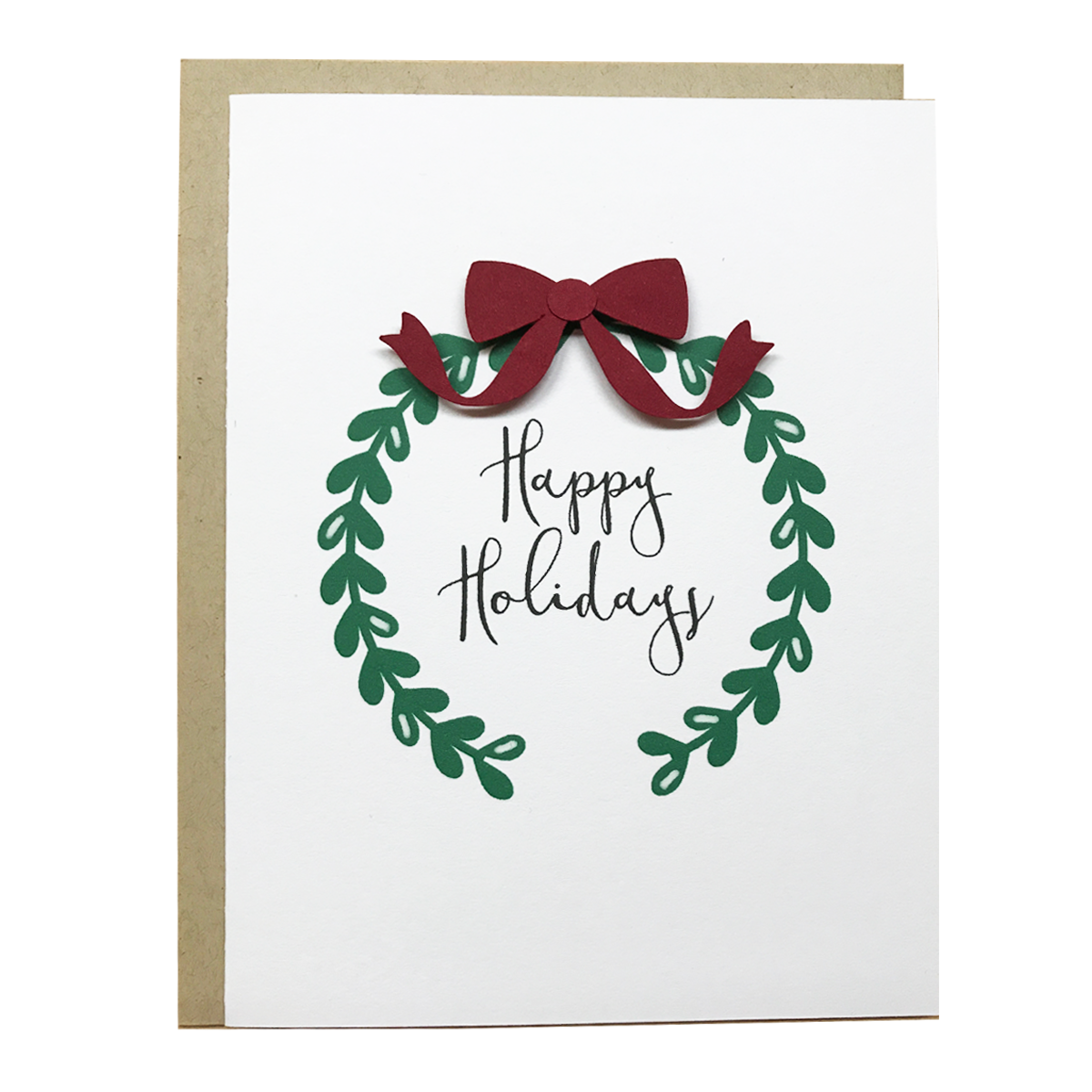 HAPPY HOLIDAYS WREATH | WHOLESALE