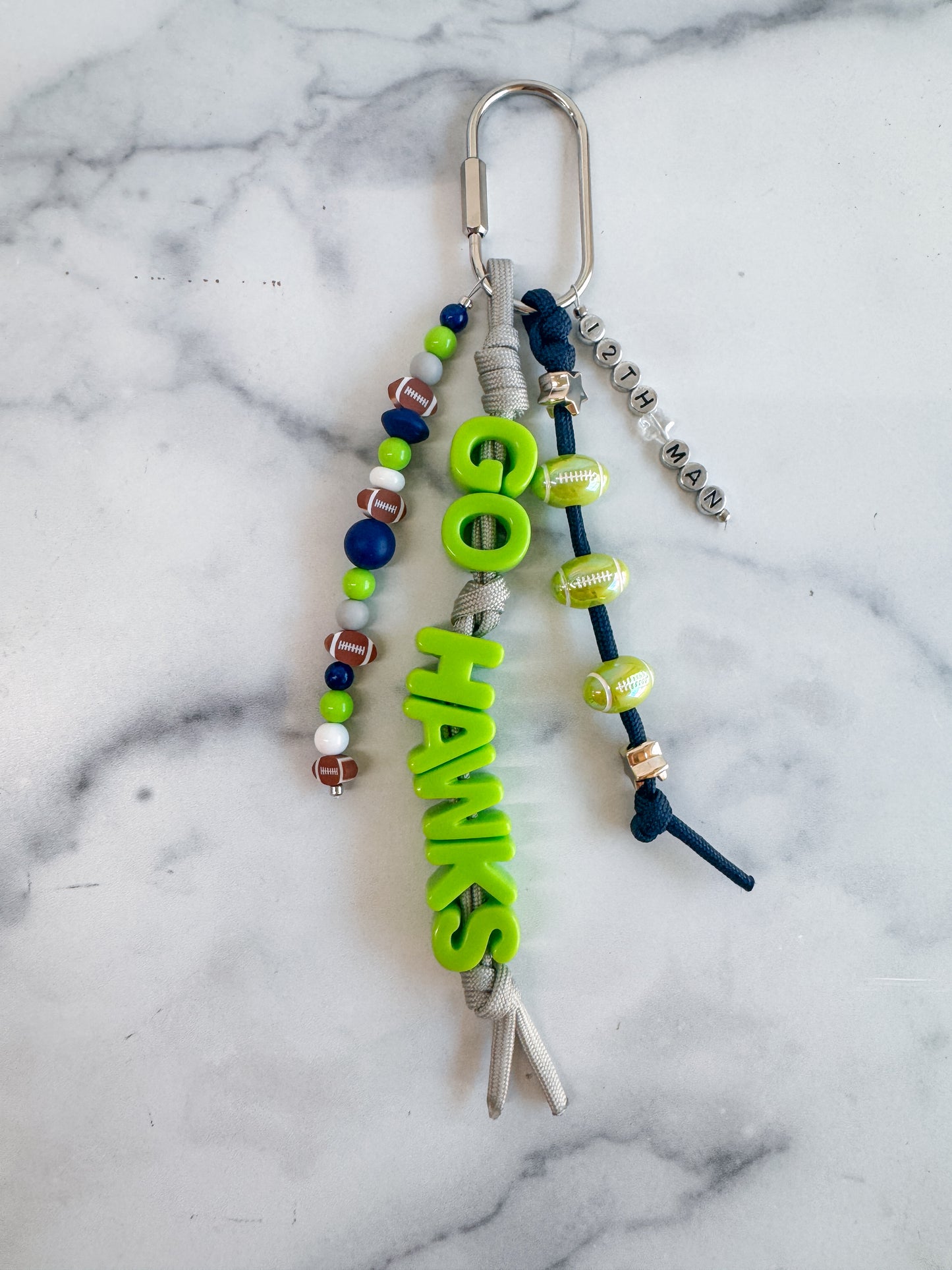 Seattle Sports Bag Charm