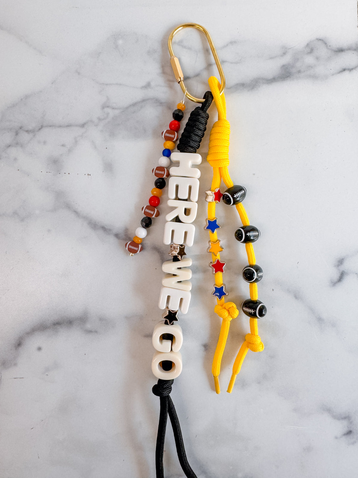 Pittsburgh Sports Bag Charm