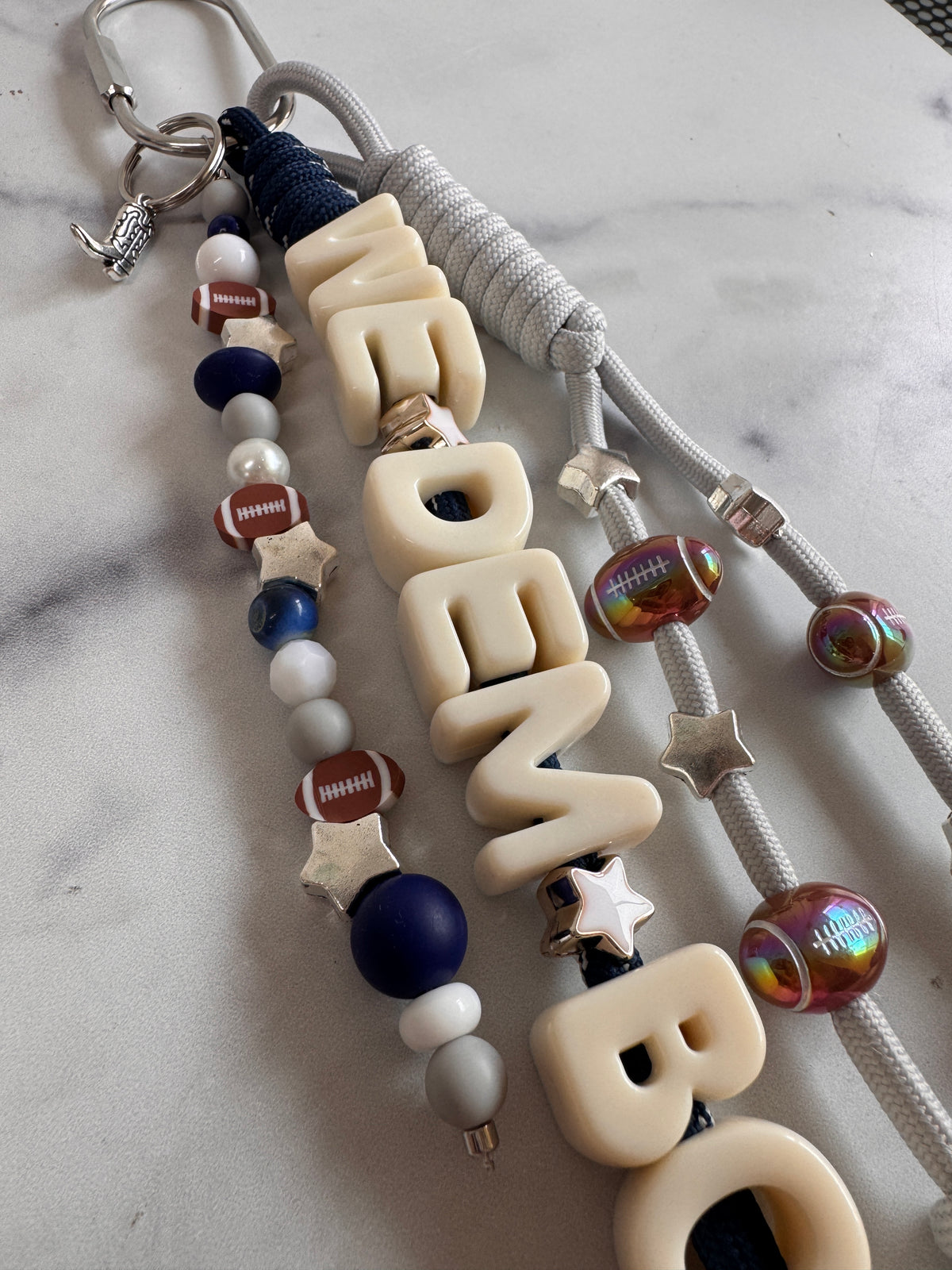 Dallas Sports Bag Charm