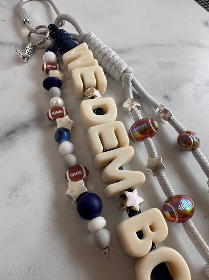 Dallas Sports Bag Charm