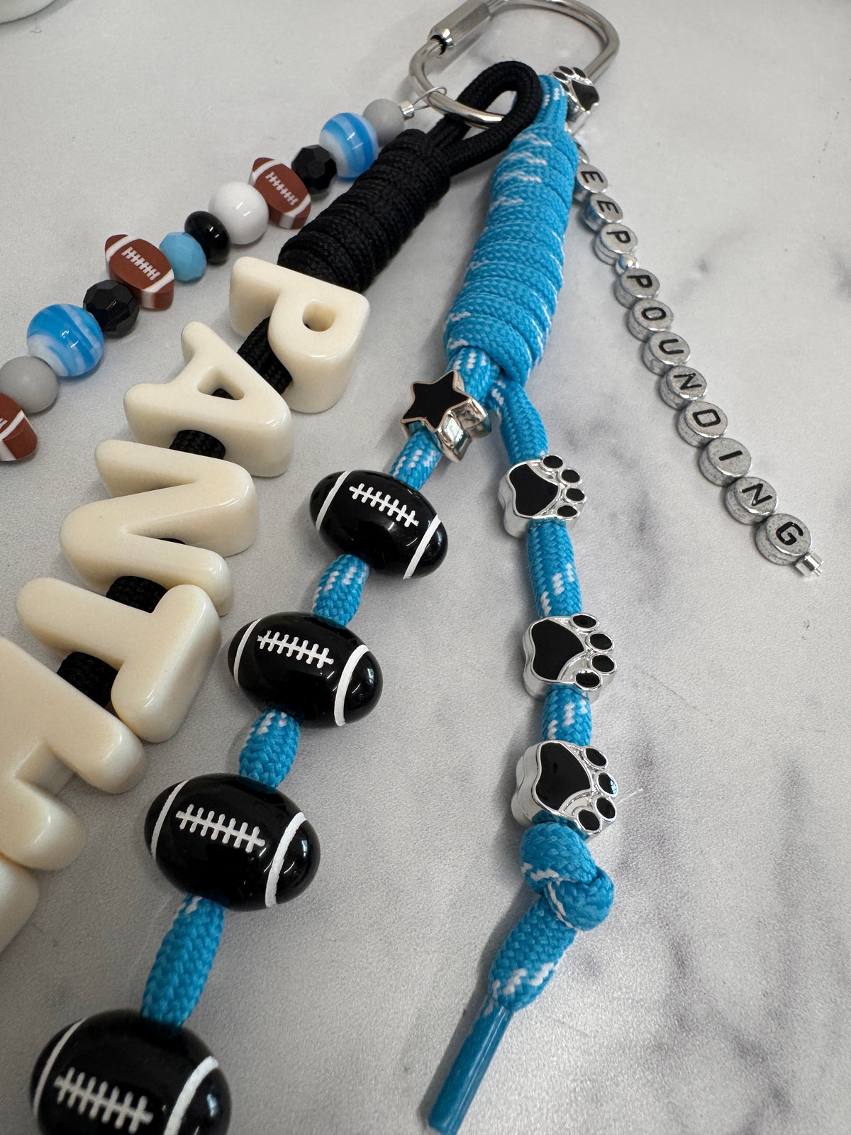 Carolina Sports Bag Charm