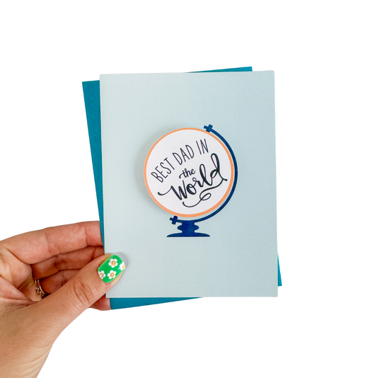 Best Dad in the World Card