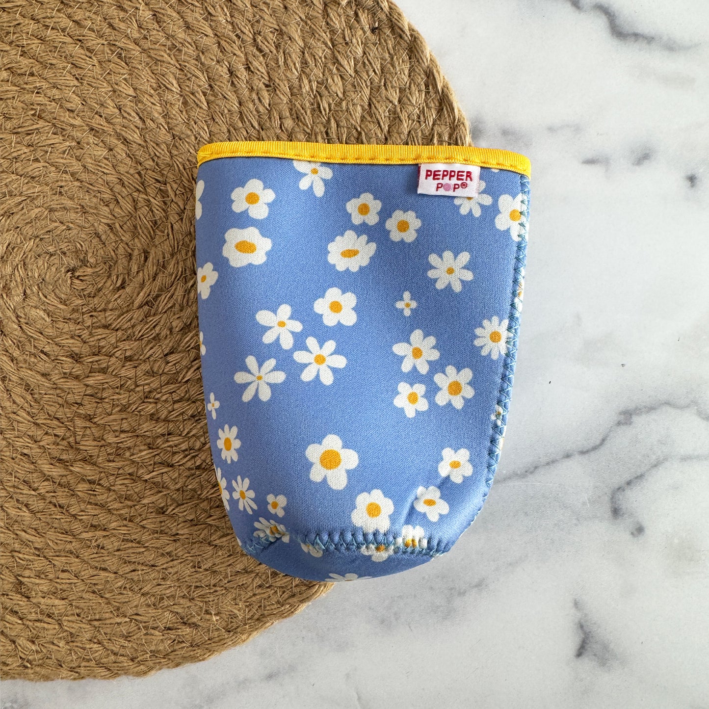 Blue Daisy Coffee Sleeve