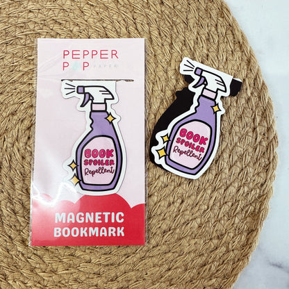 Book Spoiler Repellent | Magnetic Bookmark