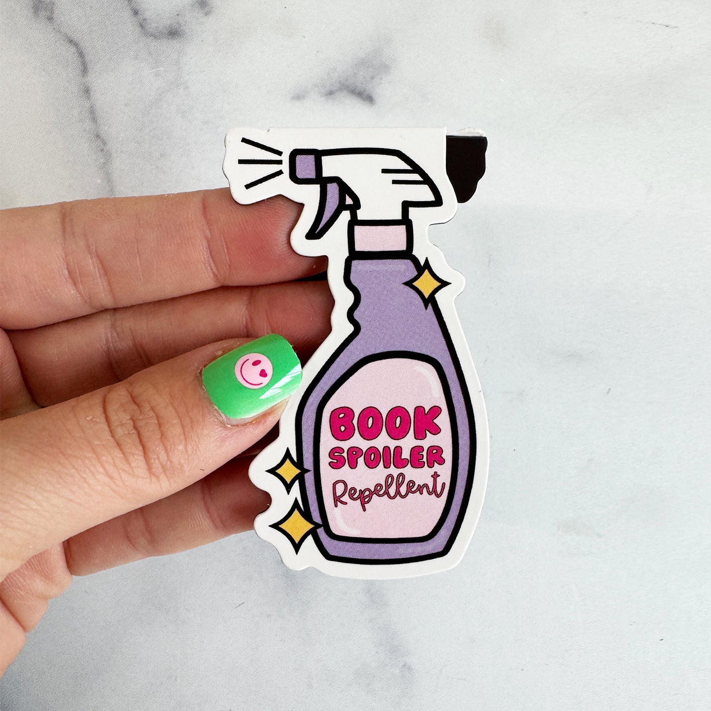 Book Spoiler Repellent | Magnetic Bookmark