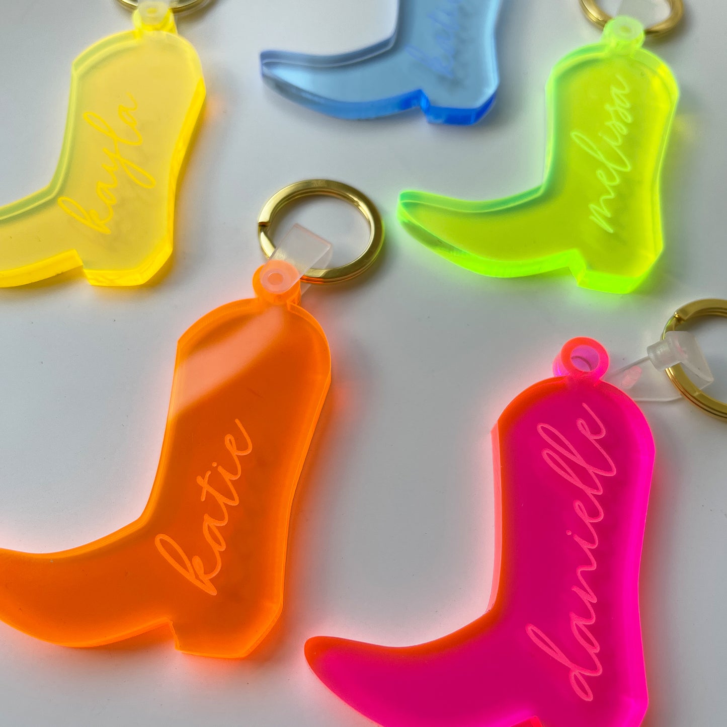 Cowboy Boot Keychain