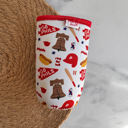 Phillies Inspired Slim Can Sleeve