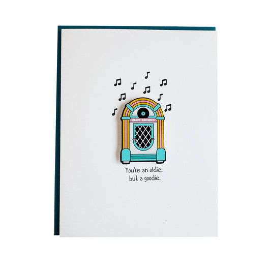 Funny Juke Box Birthday Card | Handmade