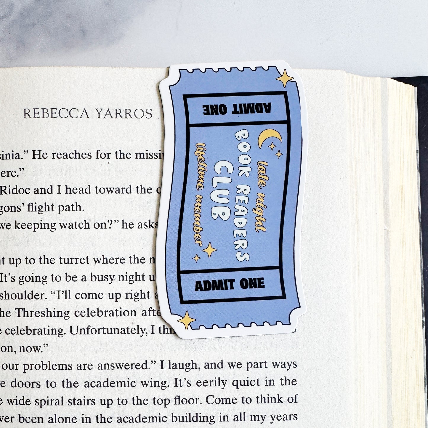 Late Night Book Reader Club | Magnetic Bookmark