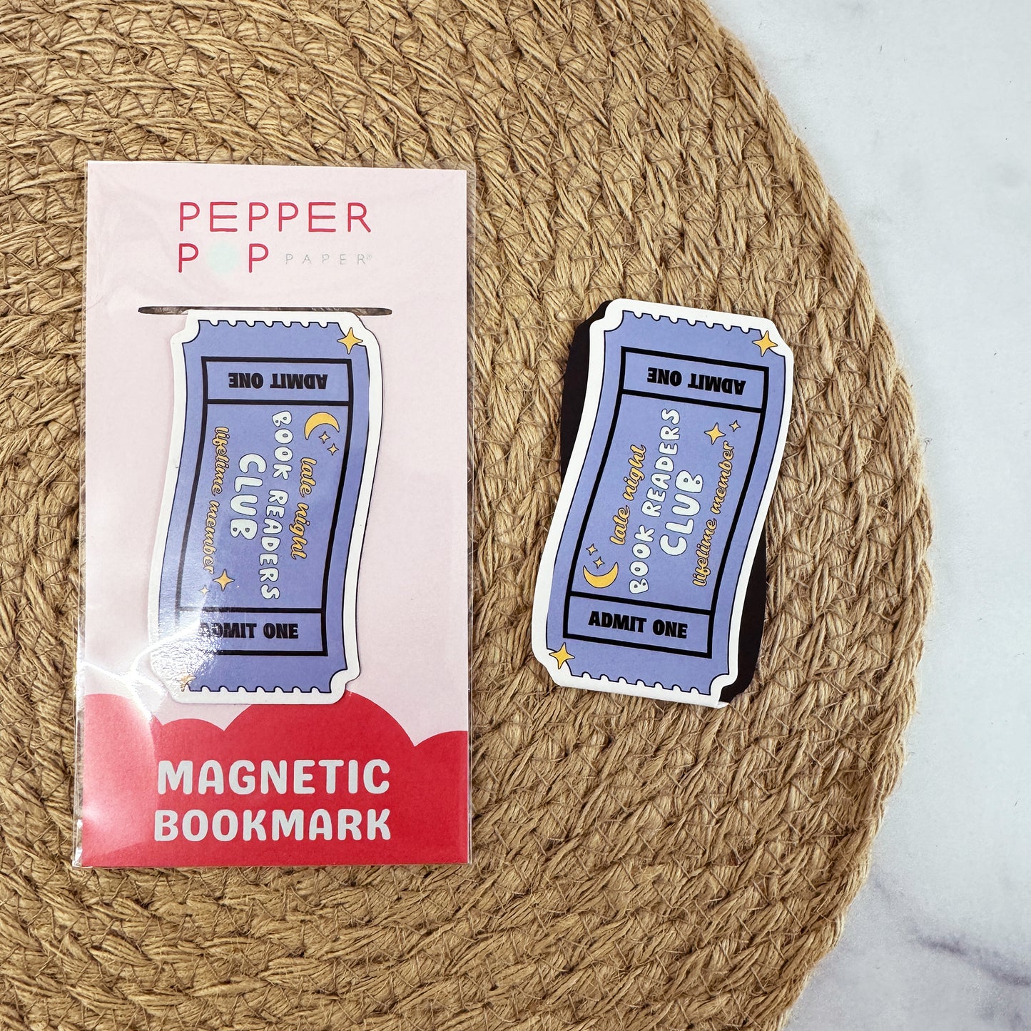 Late Night Book Reader Club | Magnetic Bookmark