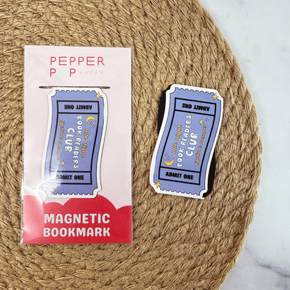 Late Night Book Reader Club | Magnetic Bookmark