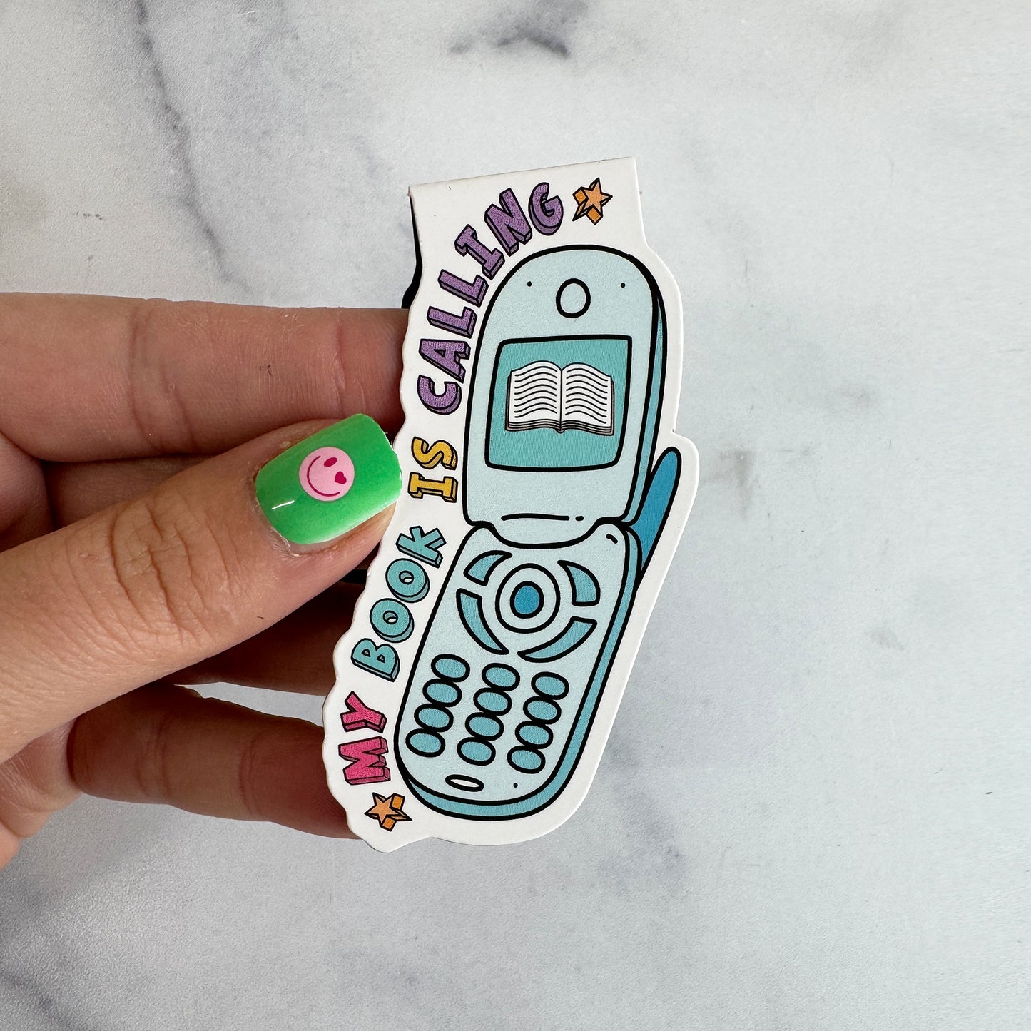 My Book Is Calling | Magnetic Bookmark