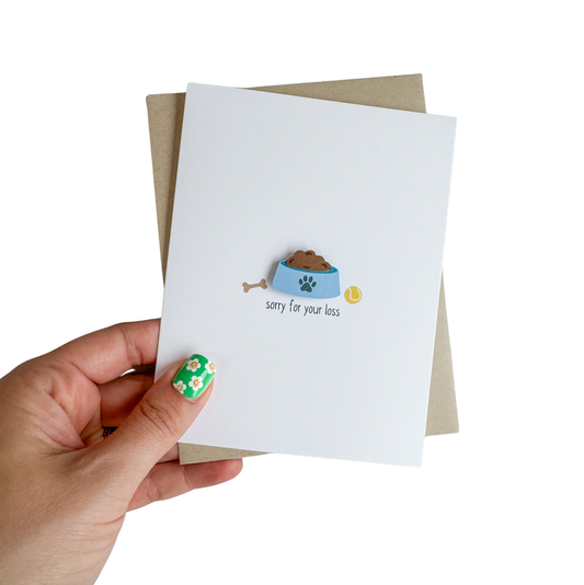 Pet Sympathy Greeting Card | Wholesale