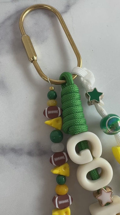 Green Bay Sports Bag Charm