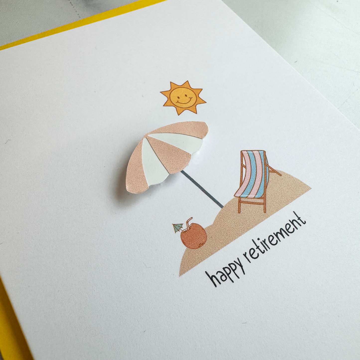 Happy Retirement Card | Handmade