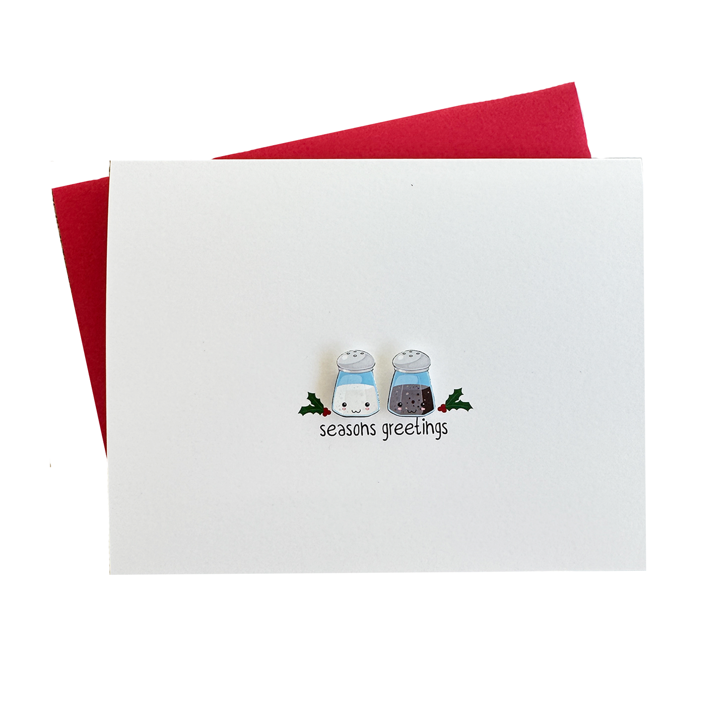 SEASONS GREETINGS HOLIDAY CARD