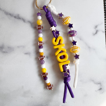Minnesota Sports Bag Charms