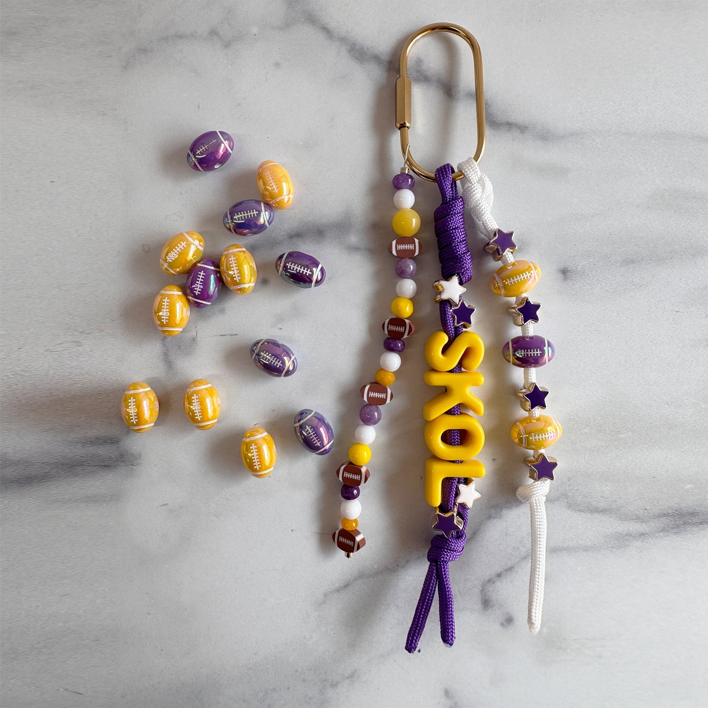 Minnesota Sports Bag Charms