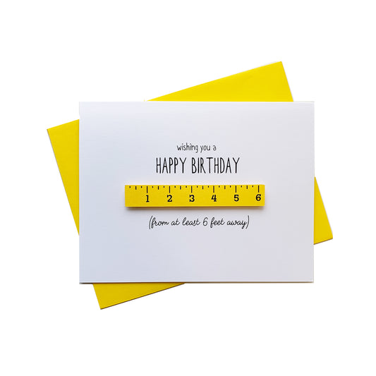 QUARANTINE BIRTHDAY CARD