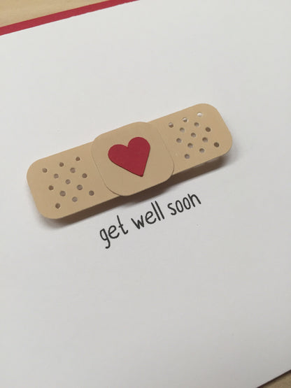 GET WELL SOON BANDAID