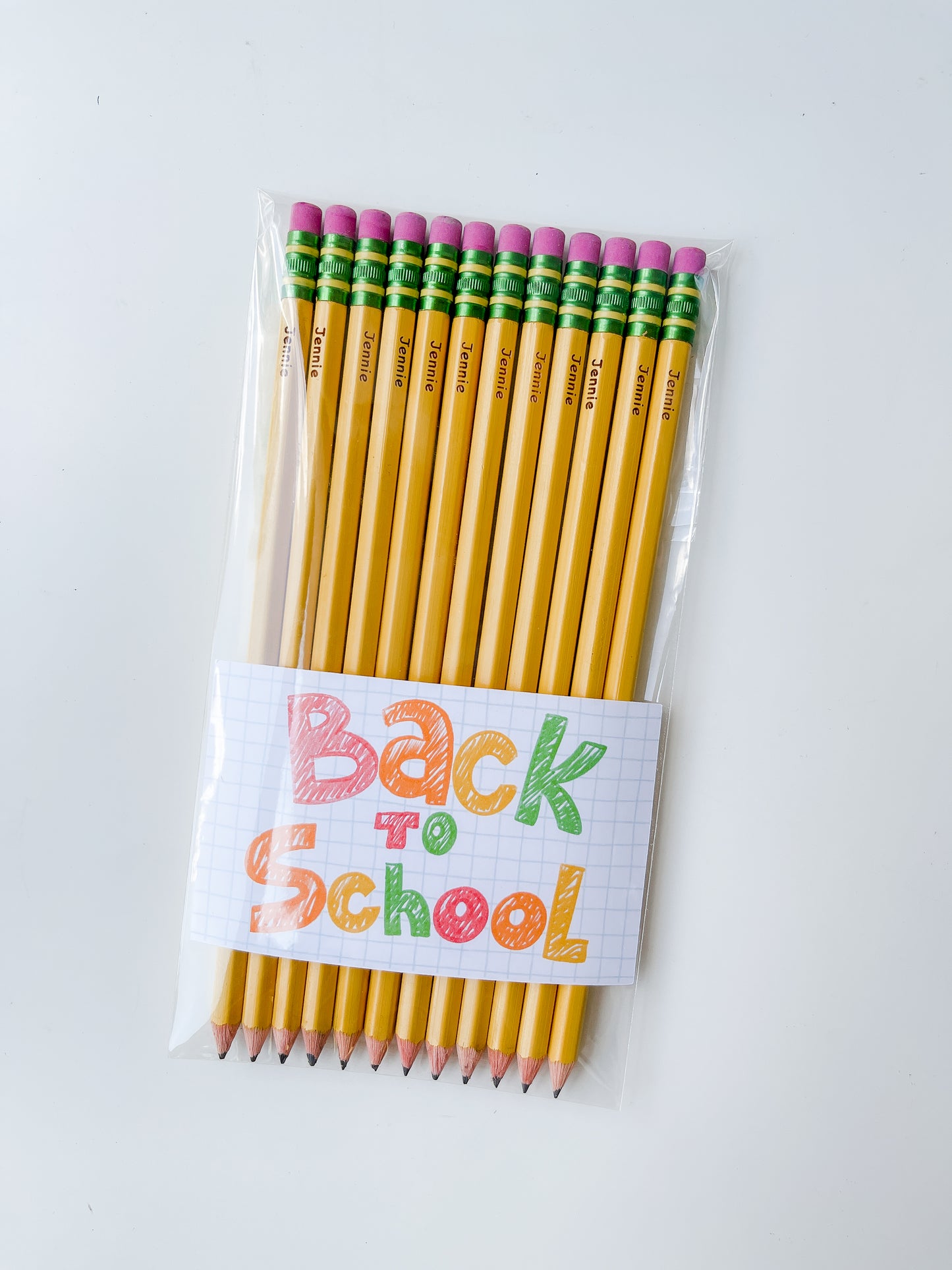 Personalized Name Pencil Pack