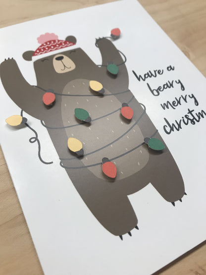 HAVE A BEARY MERRY CHRISTMAS