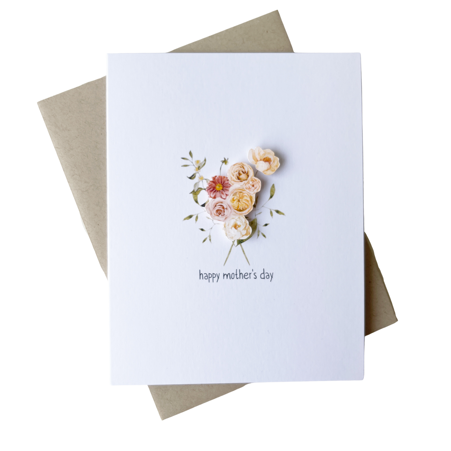 FLOWER BOUQUET MOTHER'S DAY CARD