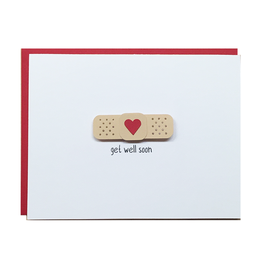 GET WELL SOON BANDAID