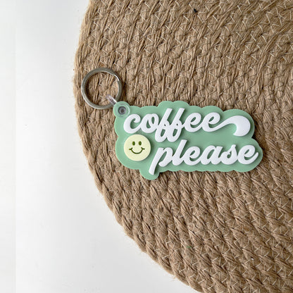 Coffee Please Keychain