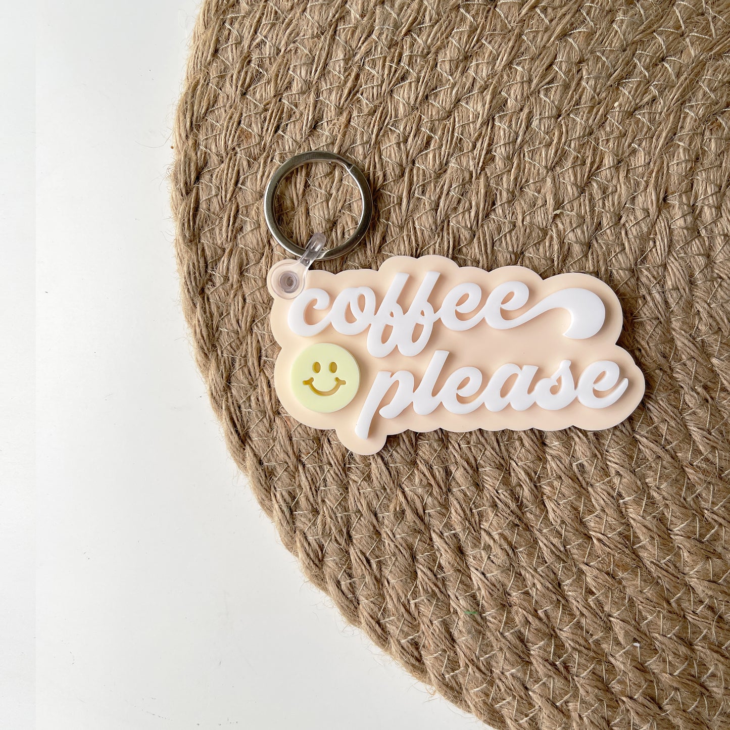 Coffee Please Keychain
