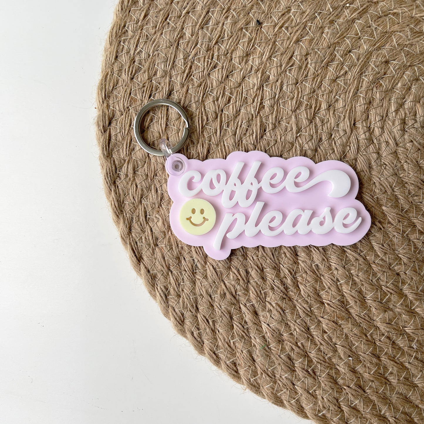 Coffee Please Keychain