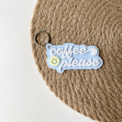 Coffee Please Keychain