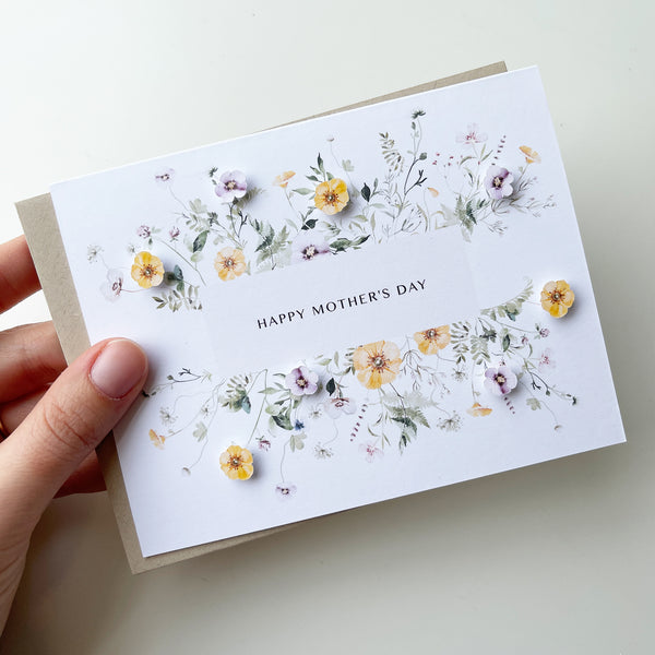 FLORAL MOTHER'S DAY CARD