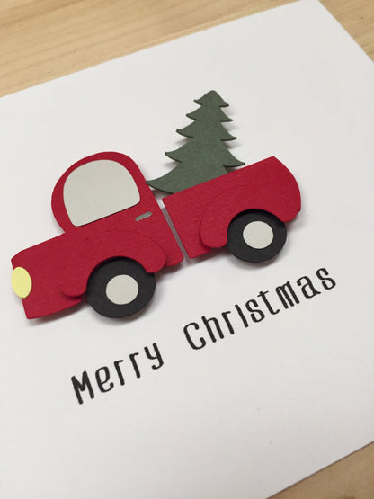 RUSTIC CHRISTMAS TRUCK
