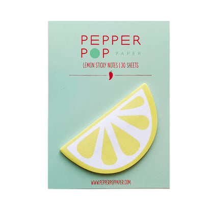 Lemon Sticky Notes
