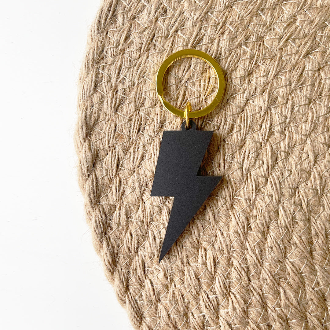 Lightning Bolt Keychain