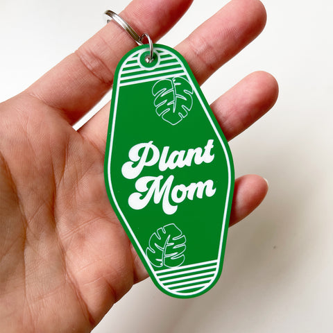 Plant Mom | Motel Keychain