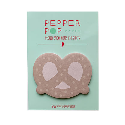 Pretzel Sticky Notes