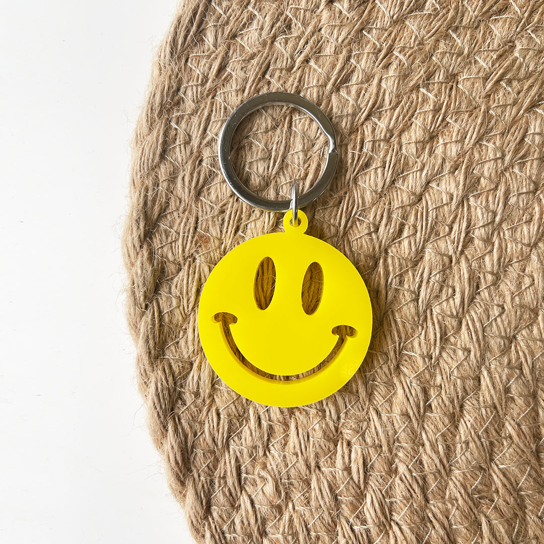 Smiley Keychain