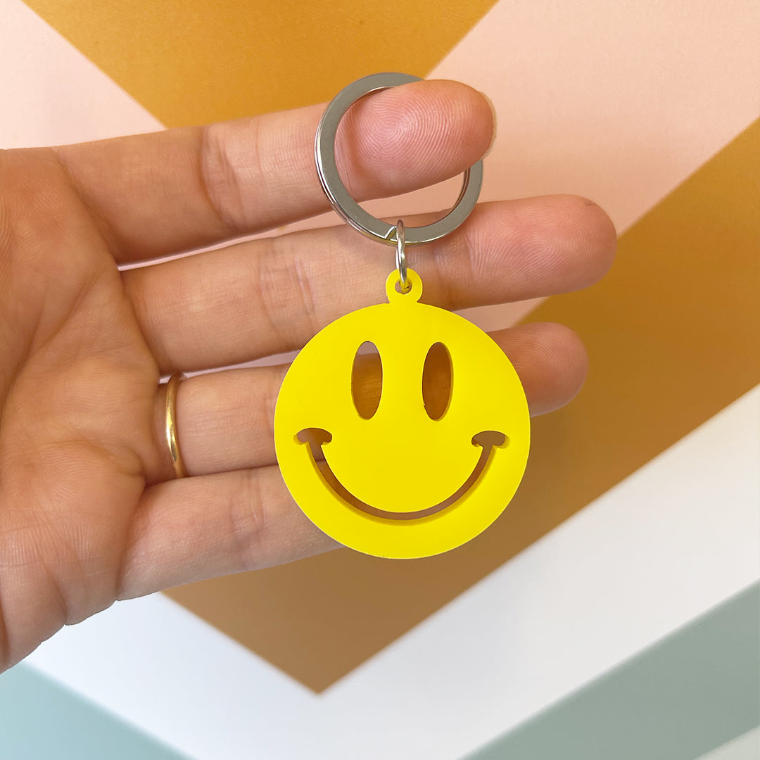 Smiley Keychain