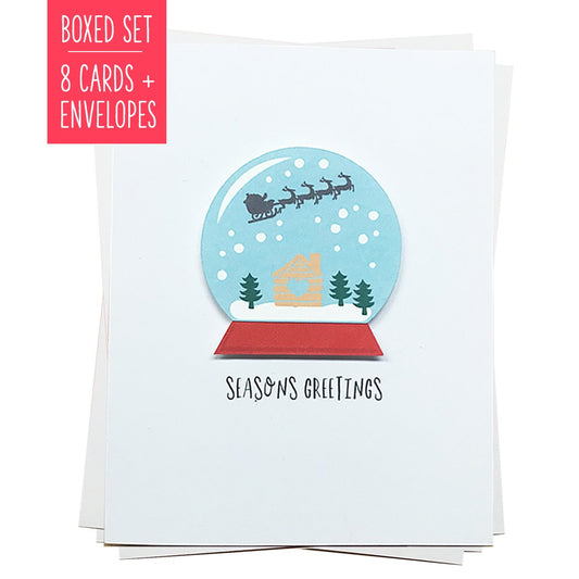SNOW GLOBE | Boxed Set of 8